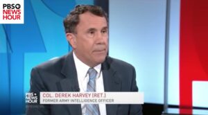 Derek Harvey on PBS News Hour